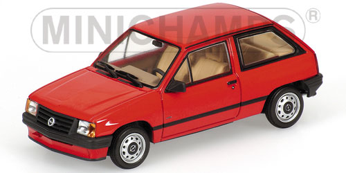 OPEL CORSA – 1986 – RED L.E. 3024 pcs. 1:43 model