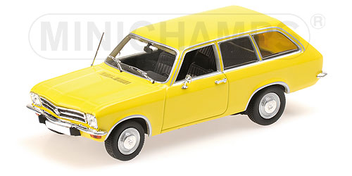 OPEL ASCONA VOYAGE – 1970 – YELLOW L.E. 1008 pcs. 1:43 model