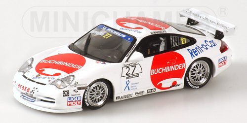 PORSCHE 911 GT3 – MARK WARNECKE – TEAM ARAXA BUCHBINDER RACING – PORSCHE CARRERA CUP 2004 1:43 model