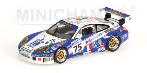 PORSCHE 911 GT3 RS – SUGDEN/KHAN/SMITH – TEAM PERSPECTIVE RACING – 24H LE MANS 2004 L.E. 5040 pcs. 1:43 model