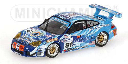 PORSCHE 911 GT3 RSR – DONALDSON/FISKEN/NIELSEN – TEAM THE RACERS’ GROUP – 24H LE MANS 2004 L.E. 3744 pcs. 1:43 model