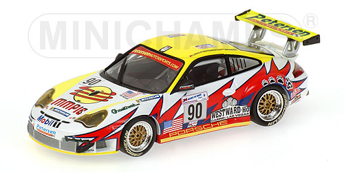 PORSCHE 911 GT3 RSR – MAASSEN/BERGMEISTER/LONG – PETERSEN/WHITE LIGHTNING RACING – 24H LE MANS 2004 L.E. 5040 pcs. 1:43 model