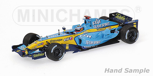 RENAULT F1 R25 F.ALONSO 2005 1:43 model