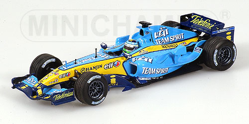 RENAULT F1 R25 G.FISICHELLA 2005 1:43 model