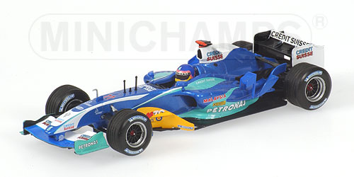 SAUBER PETRONAS C24 J.VILLENEUVE 05 1:43 model