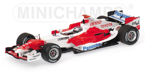 PANASONIC TOYOTA TF105 J.TRULLI ’05 1:43 model