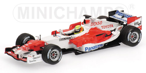 PANASONIC TOYOTA TF105 R.SCHUM. ’05 1:43 model
