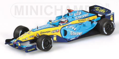 RENAULT F1 TEAM R25 F.ALONSO PRES. 1:43 model