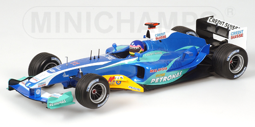 SAUBER PETRONAS VILLENEUVE PRES.’05 1:43 model