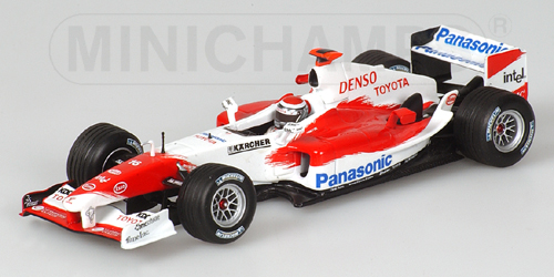TOYOTA J.TRULLI PRESENTATION 2005 1:43 model