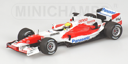 TOYOTA R.SCHUMACHER PRESENT. 2005 1:43 model