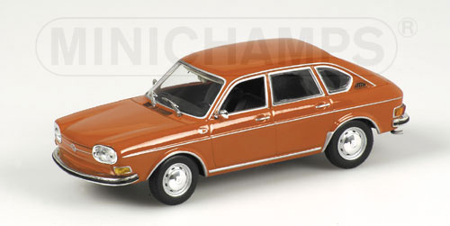 VOLKSWAGEN 411 LE SALOON – 1969 – ORANGE 1:43 model
