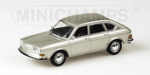 VOLKSWAGEN 411 LE SALOON – 1969 – SILVER 1:43 model