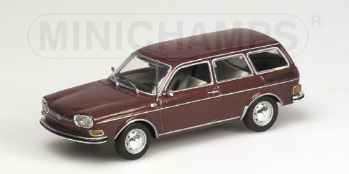 VOLKSWAGEN 411 LE VARIANT – 1969 – RED METALLIC L.E. 1824 pcs. 1:43 model