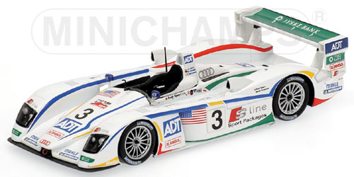 AUDI R8 – LEHTO/WERNER/KRISTENSEN – WINNER – TEAM CHAMPION – 24H LE MANS 2005 1:43 model