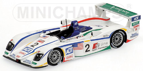 AUDI R8 – BIELA/PIRRO/MCNISH – 3rd PLACE – ADT TEAM CHAMPION – 24H LE MANS 2005 1:43 model