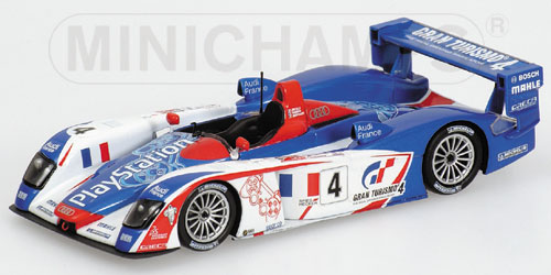 AUDI R8 – ORTELLI/GOUNON/MONTAGNY – 4th PLACE – TEAM ORECA – 24H LE MANS 2005 1:43 model