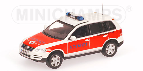 VOLKSWAGEN TOUAREG – 2002 – ‘NOTARZT’ L.E. 1008 pcs. 1:43 model