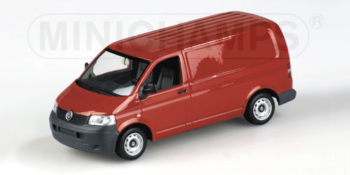 VOLKSWAGEN T5 TRANSPORTER – 2003 – RED 1:43 model