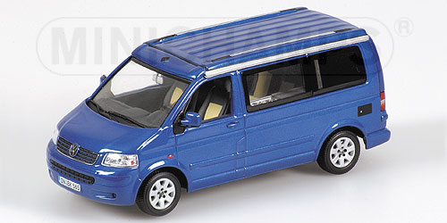 VOLKSWAGEN T5 CALIFORNIA – 2003 – BLUE METALLIC 1:43 model