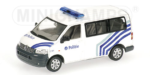 VOLKSWAGEN T5 TRANSPORTER – 2003 – ‘BELGIAN POLICE’ L.E. 1008 pcs. 1:43 model