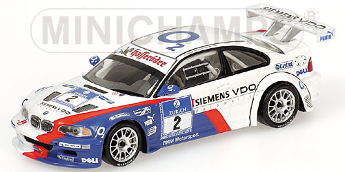 BMW M3 GTR – LAMY/SAID/HUISMAN/PRIAULX – WINNER – TEAM BMW MOTORSPORT – 24H NÜRBURGRING 2005 ‘ADAC’ L.E. 1776 pcs. 1:43 model