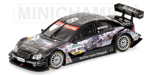 MERCEDES-BENZ C-CLASS – MIKA HAEKKINEN – TEAM AMG MERCEDES – DTM 2005 1:43 model