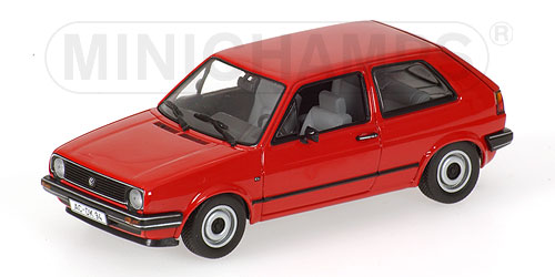 VOLKSWAGEN GOLF – 1985 – RED L.E. 1824 pcs. 1:43 model