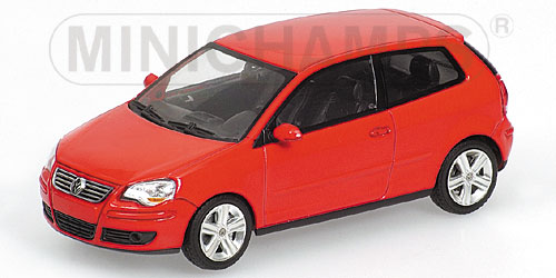 VOLKSWAGEN POLO – 2005 – RED L.E. 1536 pcs. 1:43 model