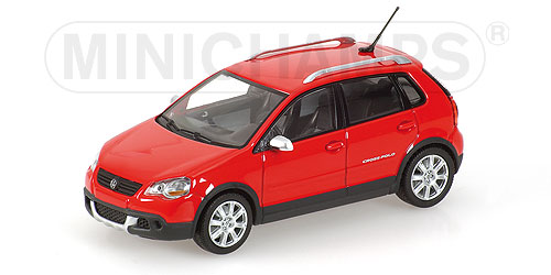 VOLKSWAGEN CROSS POLO – 2006 – RED L.E. 1104 pcs. 1:43 model