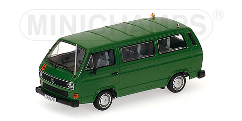 VOLKSWAGEN T3 BUS – 1983 – GREEN L.E. 2496 pcs. 1:43 model