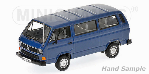 VOLKSWAGEN T3 BUS – 1979 – BLUE 1:43 model