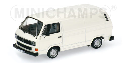VOLKSWAGEN T3 KASTENWAGEN – 1983 – WHITE L.E. 1968 pcs. 1:43 model