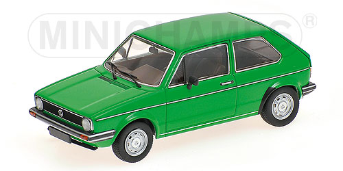 VOLKSWAGEN GOLF – 1980 – GREEN 1:43 model