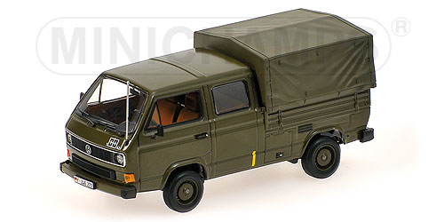 VOLKSWAGEN T3 DOKA-PRITSCHE – 1983 – ‘BUNDESWEHR’ 1:43 model
