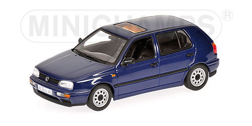 VOLKSWAGEN GOLF – 1993 – DARK BLUE METALLIC L.E. 750 pcs. 1:43 model