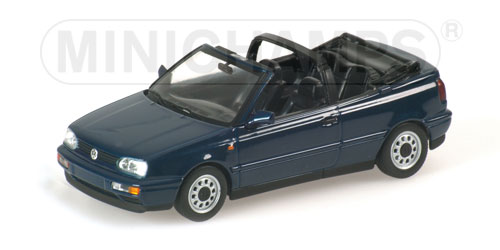 VOLKSWAGEN GOLF CABRIOLET – 1993 – DARK BLUE METALLIC L.E. 1728 pcs. 1:43 model