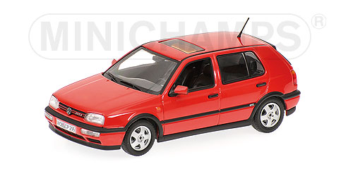 VOLKSWAGEN GOLF GTI – 1993 – RED L.E. 1008 pcs. 1:43 model