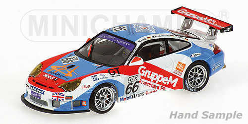PORSCHE 911 GT3 RSR – LIEB/ROCKENFELLER/LUHR – CLASS WINNERS – TEAM GRUPPE M RACING – 24H SPA 2005 L.E. 2112 pcs. 1:43 model