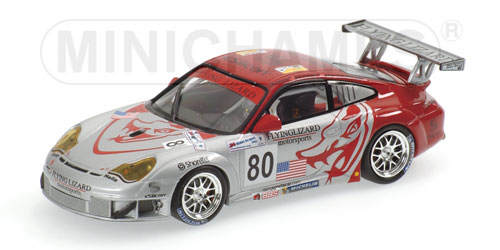 PORSCHE 911 GT3 RSR – VAN OVERBEEK/PECHNIK/NEIMAN – FLYING LIZARD MOTORSPORTS – 24H LE MANS 2005 L.E. 2880 pcs. 1:43 model