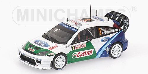 FORD FOCUS RS WRC – GARDEMEISTER/HONKANEN – RALLY MONTE CARLO 2005 L.E. 1008 pcs. 1:43 model