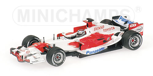 PANASONIC TOYOTA TF106 J.TRULLI 1:43 model