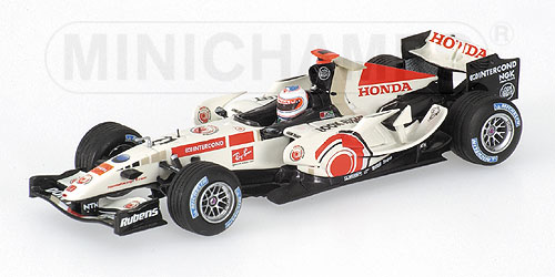 HONDA RA106 F1 R.BARRICHELLO 2006 1:43 model