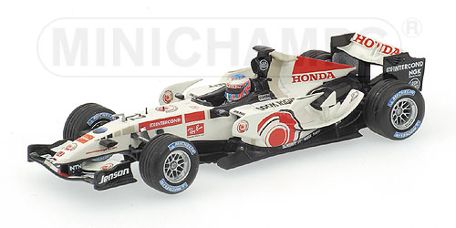 HONDA RA106 F1 J.BUTTON 2006 1:43 model