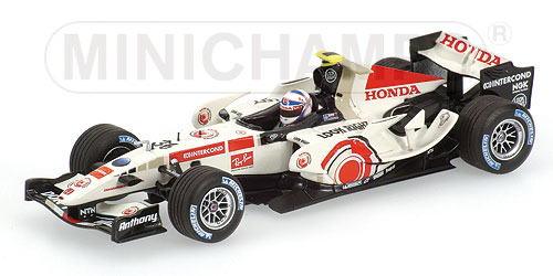 HONDA RA106 F1 A.DAVIDSON 2006 L.E. 1296 pcs. 1:43 model