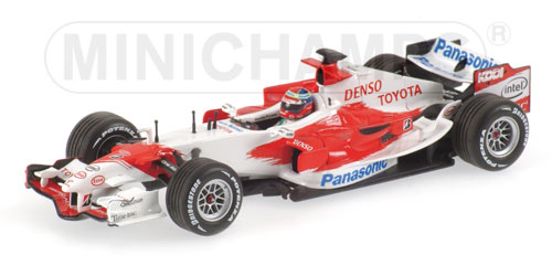 TOYOTA TF106 F1 R.ZONTA TEST 2006 1:43 model