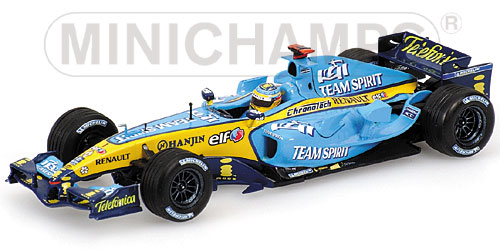 RENAULT F1 TEAM F.A. SHOW CAR 2006 L.E. 2592 pcs. 1:43 model