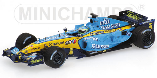RENAULT F1 TEAM G.F. SHOW CAR 2006 L.E. 1296 pcs. 1:43 model