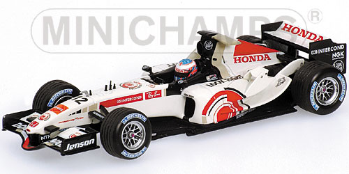 HONDA RACING J.BUTTON SHOW CAR 2006 L.E. 2160 pcs. 1:43 model