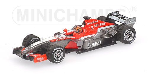 MF1 RACING C.ALBERS SHOW CAR 2006 L.E. 1008 pcs. 1:43 model